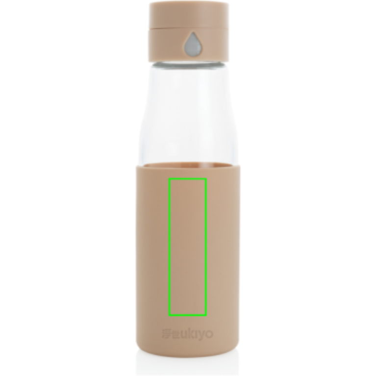 Ukiyo glasflaska för mätning av vätskebalansen