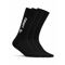 PROGRESS INDOOR 3-PACK SOCK BLACK PROGRESS INDOOR 3-PACK SOCK BLACK