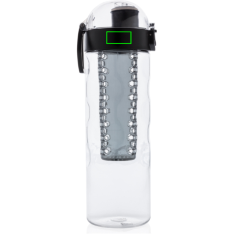 Honeycomb läckagesäker flaska med fruktbehållare