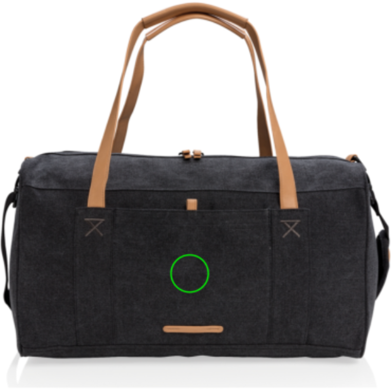 Canvas rese/weekendväska, PVC-fri