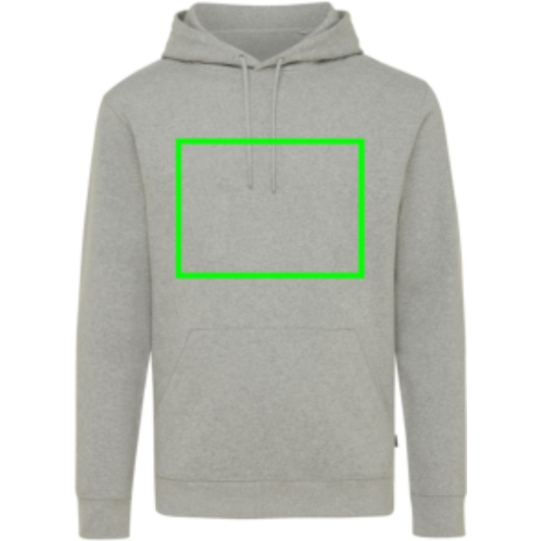 IQONIQ Torres hoodie i återvunnen ofärgad bomull