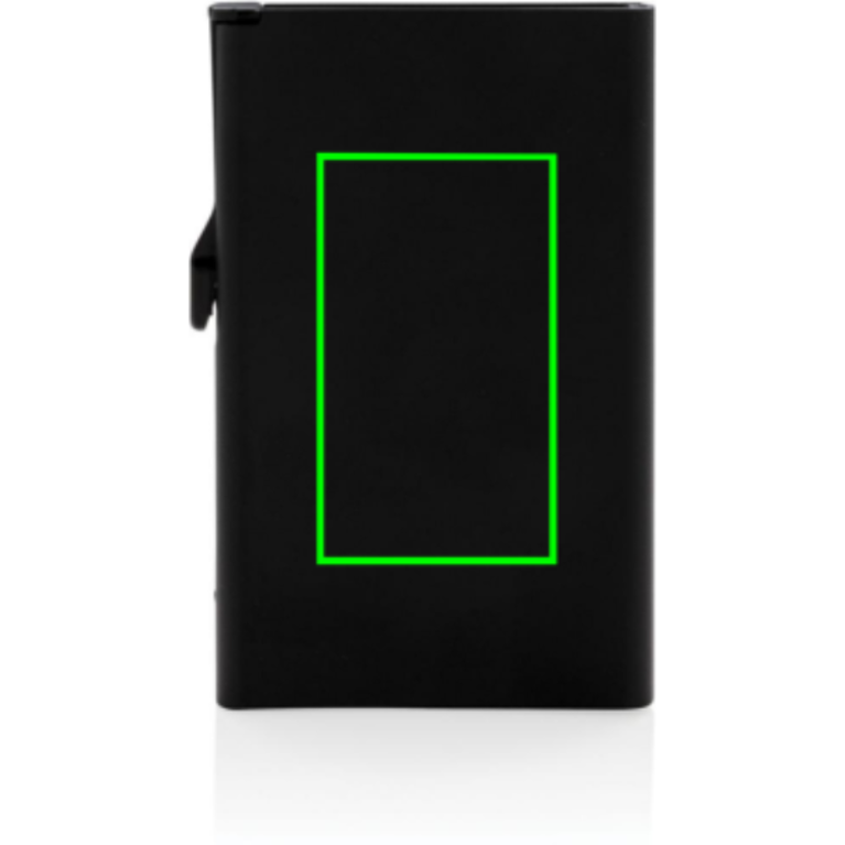 Standard aluminium RFID korthållare