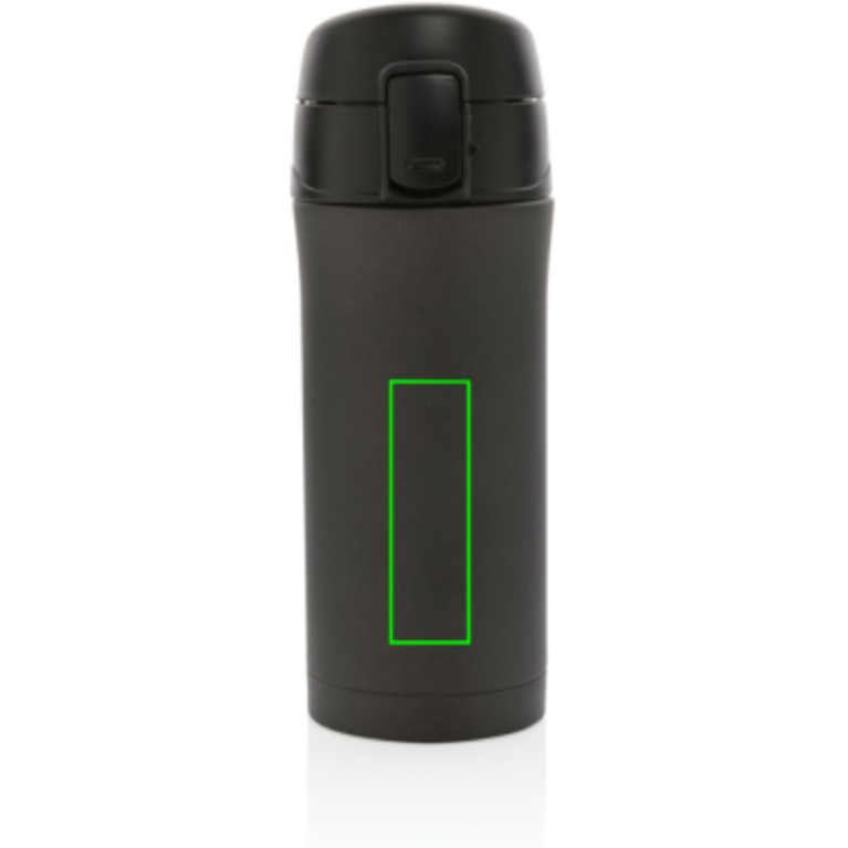 Metallic easy lock vakuummugg