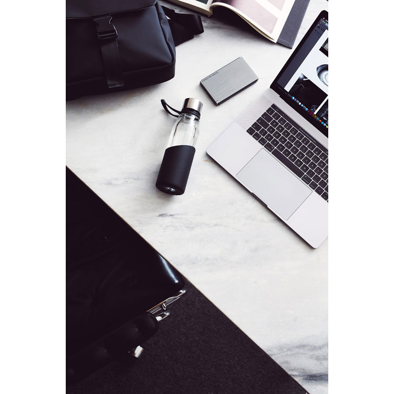 Lean Glasvattenflaska