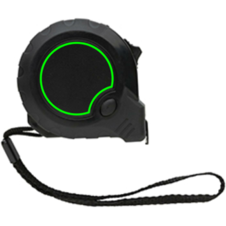 RCS återvunnen plast 5M/19mm måttband med stoppknapp