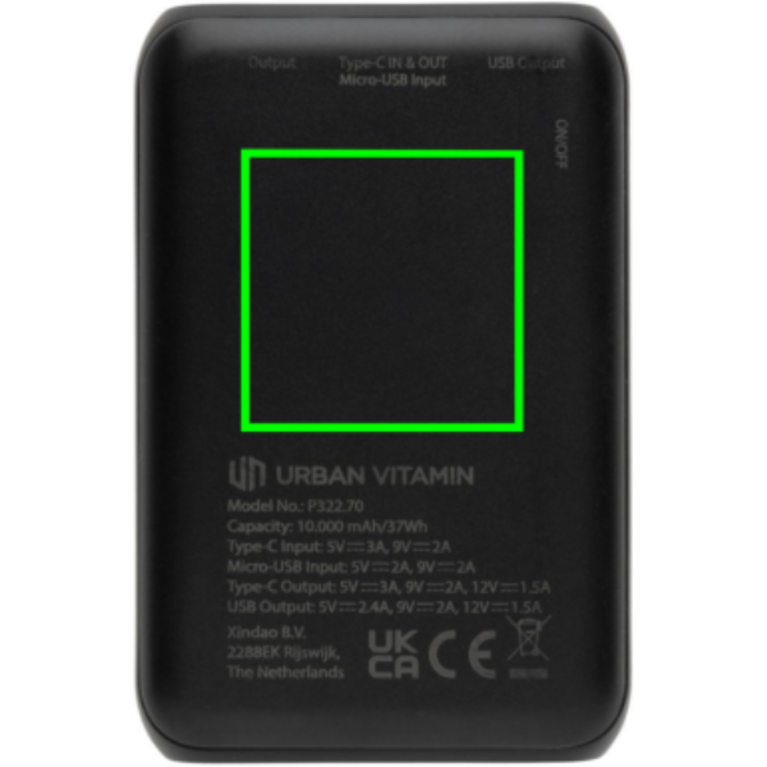 Urban Vitamin Alameda 10.000 mAh 18W PD powerbank