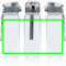 Yide läckagesäker låsbar vattenflaska 800ml RCS PET - artikel