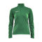 PROGRESS HALFZIP LS TEE W TEAM GREEN PROGRESS HALFZIP LS TEE W TEAM GREEN