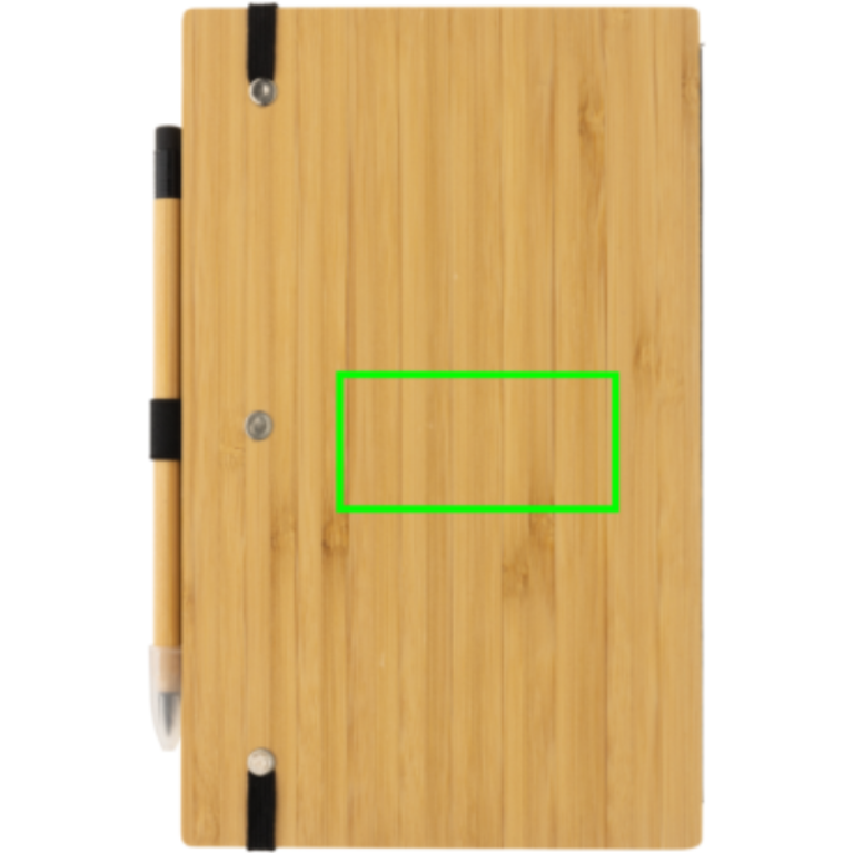 Set anteckningsbok i bambu och infinity penna