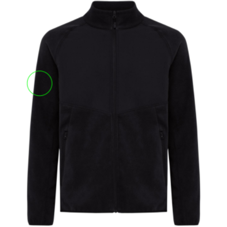 IQONIQ Talung microfleece med zipper i återvunnen polyester