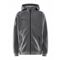 CORE SOUL FULL ZIP HOOD JR DK GREY MELANGE CORE SOUL FULL ZIP HOOD JR DK GREY MELANGE