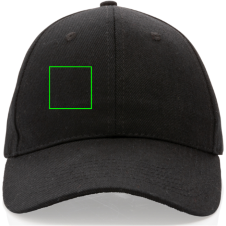 Impact 6 paneler keps, 280gr återvunnen bomull AWARE™