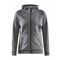 CORE SOUL FULL ZIP HOOD W DK GREY MELANGE CORE SOUL FULL ZIP HOOD W DK GREY MELANGE