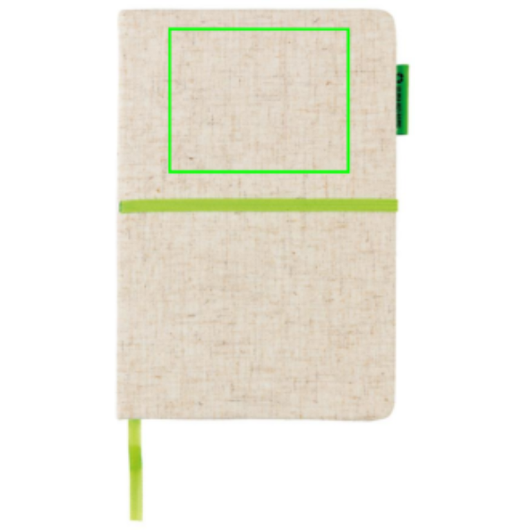 A5 anteckningsbok i jute