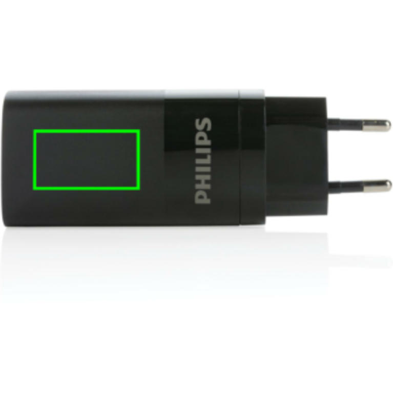 Philips 65W ultrasnabb PD 3-port USB-väggadapter
