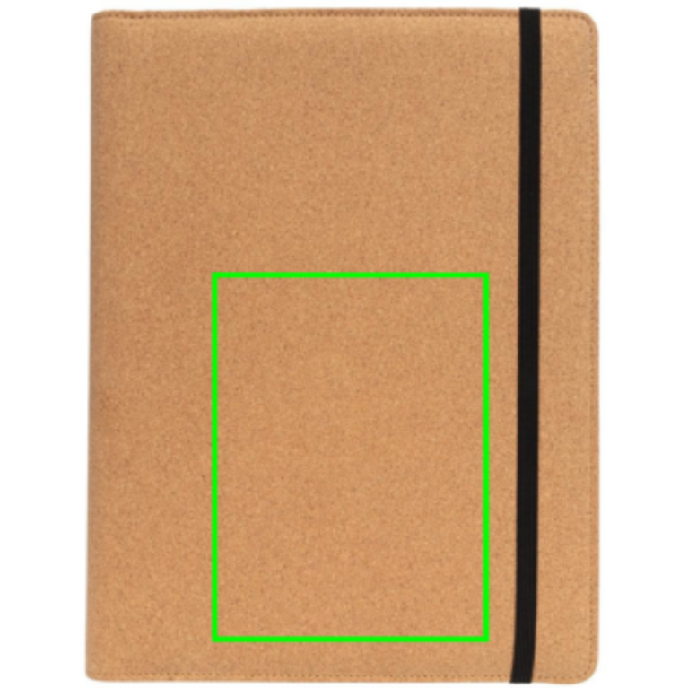 A4 portfolio i kork med penna