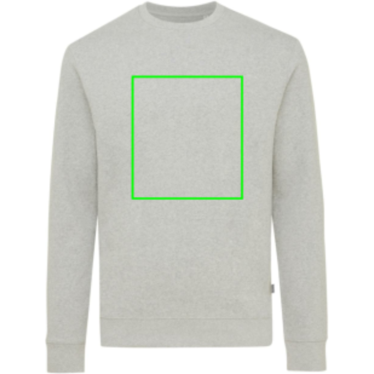 IQONIQ Denali sweatshirt i återvunnen ofärgad bomull