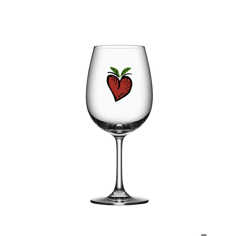 Friendship Hearts vinglas 50cl