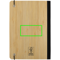 Scribe bambu A5 anteckningsbok - Artikel baksida mitten