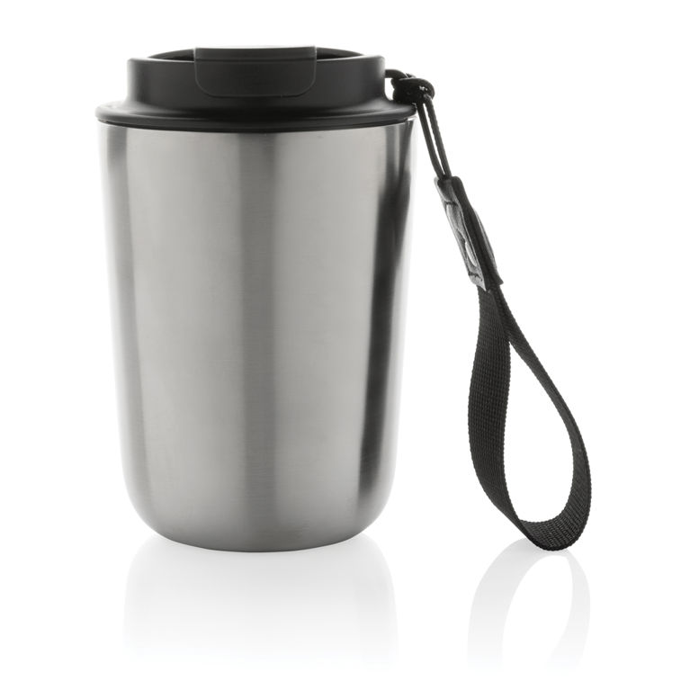 Cuppa vakuummugg med logoband RCS re-steel