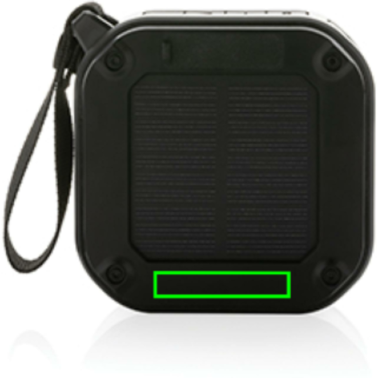 3W trådlös solcellshögtalare RCS återvunnen plast