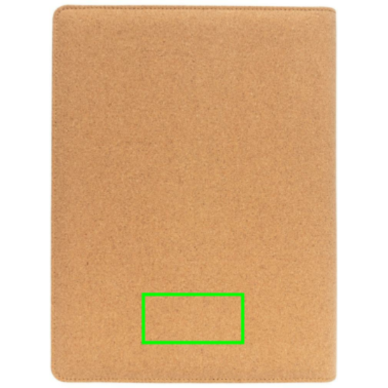 A4 portfolio i kork med penna
