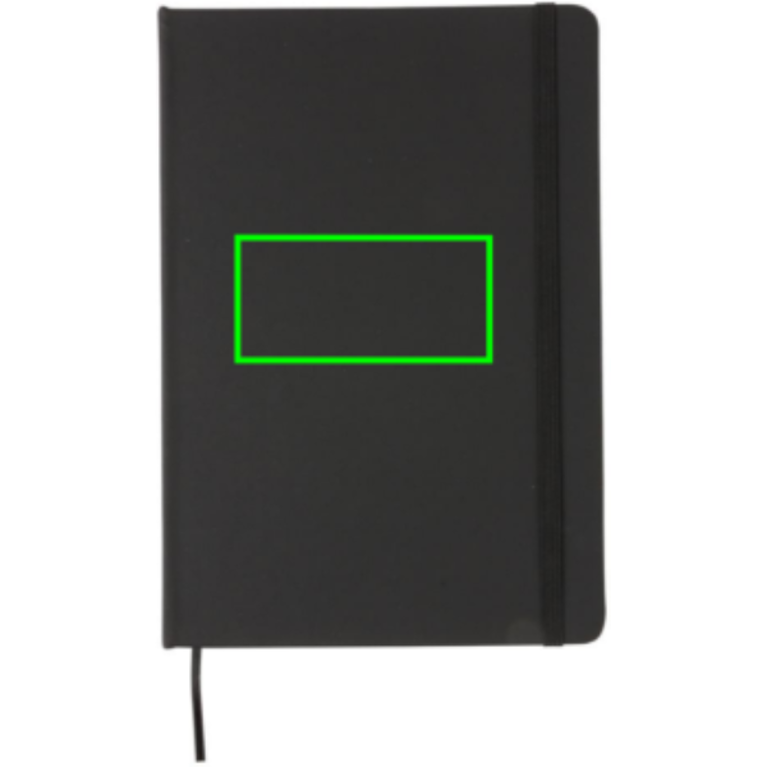 Standard anteckningsbok med hård pärm i PU