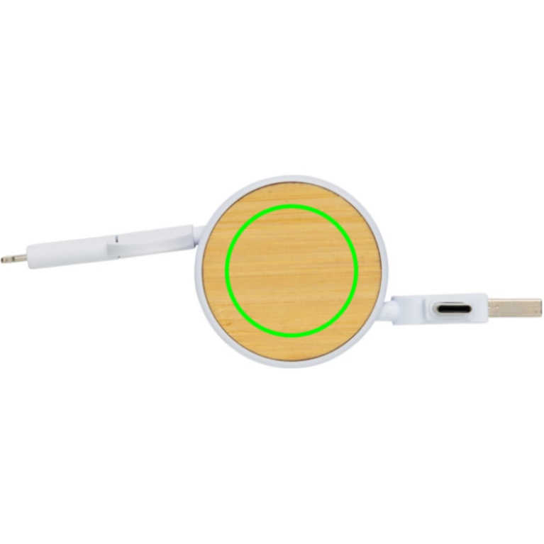 Ontario 6-i-1 utdragbar kabel i RCS återvunnen plast