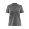 CORE BLEND POLO SHIRT W DK GREY MELANGE CORE BLEND POLO SHIRT W DK GREY MELANGE