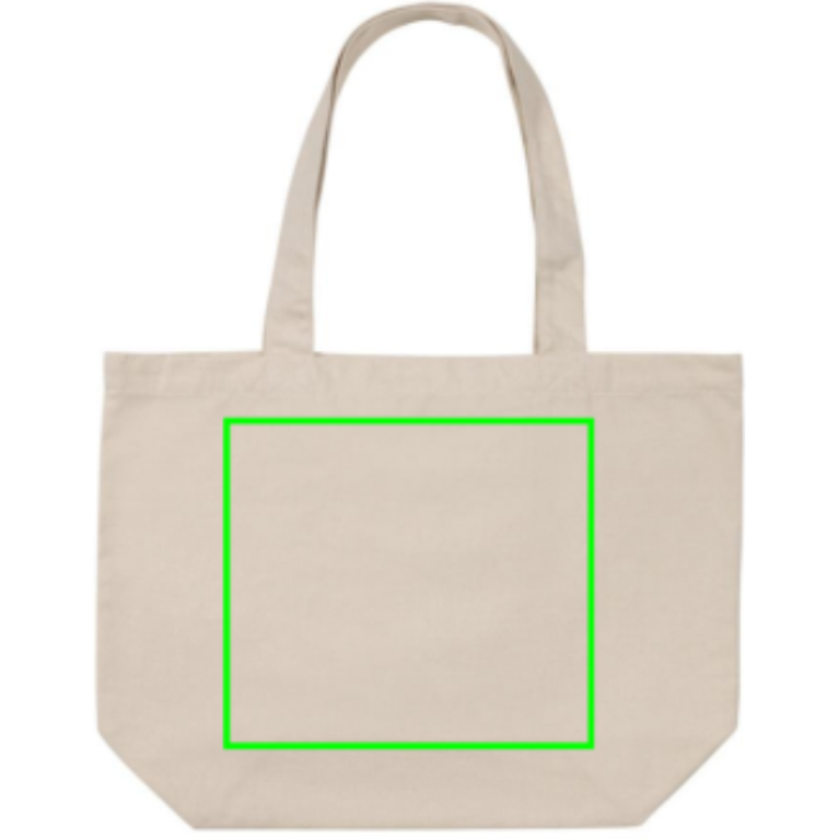 Impact Aware™ shoppingkasse m/ficka 240 gsm ofärgad rcanvas