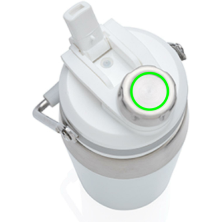 Vakuumflaska i S/S, lock med dubbelfunktion, 500ml