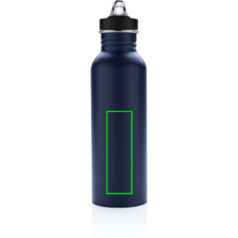 Lyxig sportflaska i stainless steel