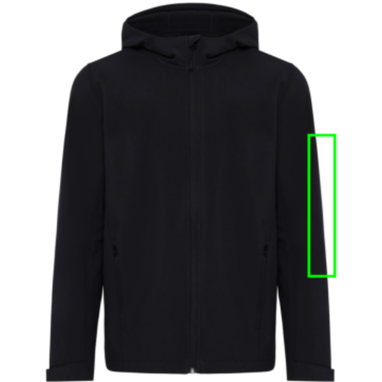 IQONIQ Makalu soft shell herrjacka i återvunnen polyester