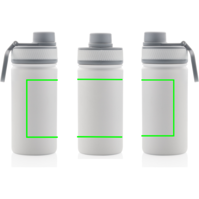 Vakuumflaska i stainless steel med sportlock 550ml