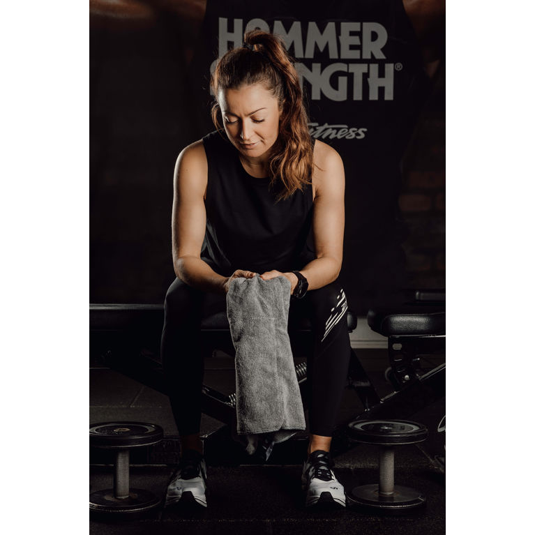 GRS RPET active dry handduk liten