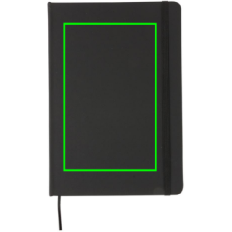 Standard anteckningsbok med hård pärm i PU