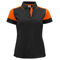 Prime Polo Lady Svart/Orange Prime Polo Lady Svart/Orange