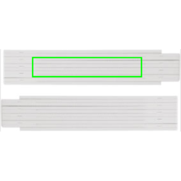 Måttstock Glasfiber 1m