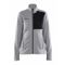 ADV EXPLORE HEAVY FLEECE JACKET W GREY MELANGE/BLACK