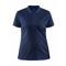 CORE UNIFY POLO SHIRT W BLAZE/MELANGE CORE UNIFY POLO SHIRT W BLAZE/MELANGE