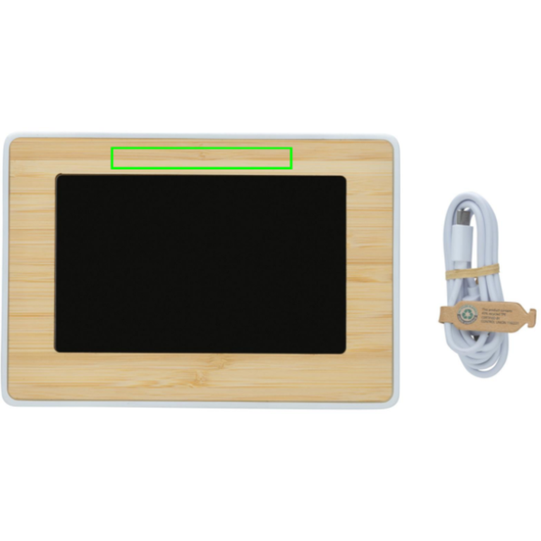 Utah LED klocka RCS rplast & bambu