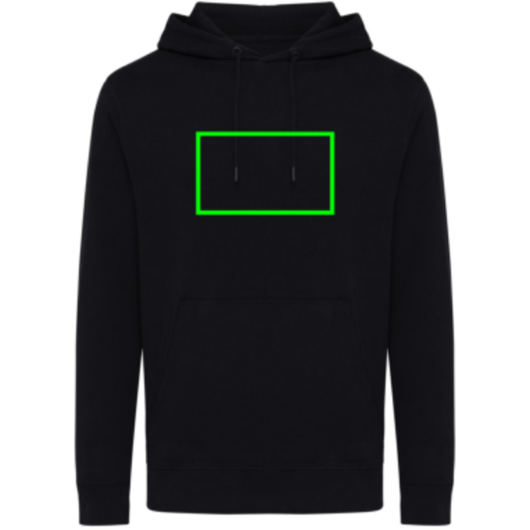 IQONIQ Rila lättvikt hoodie i återvunnen bomull