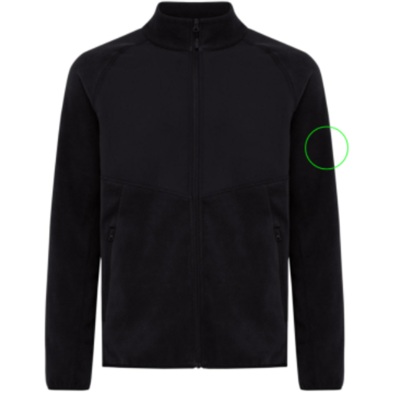 IQONIQ Talung microfleece med zipper i återvunnen polyester