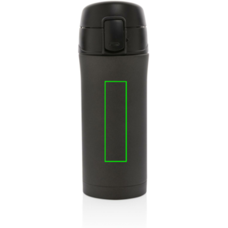 Metallic easy lock vakuummugg