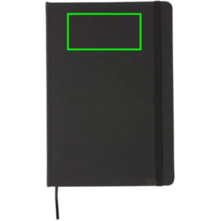 Standard anteckningsbok med hård pärm i PU