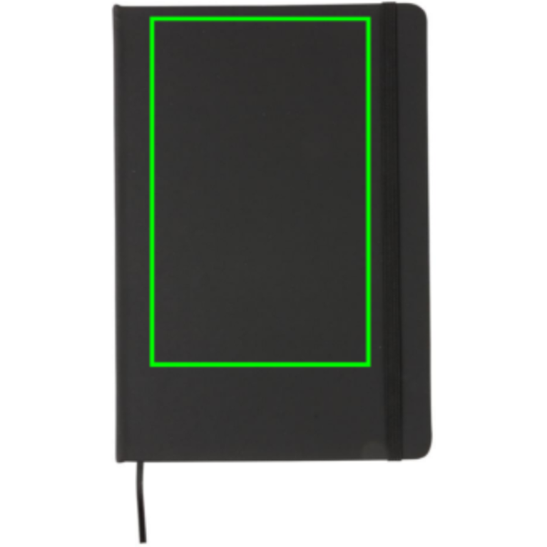 Standard anteckningsbok med hård pärm i PU