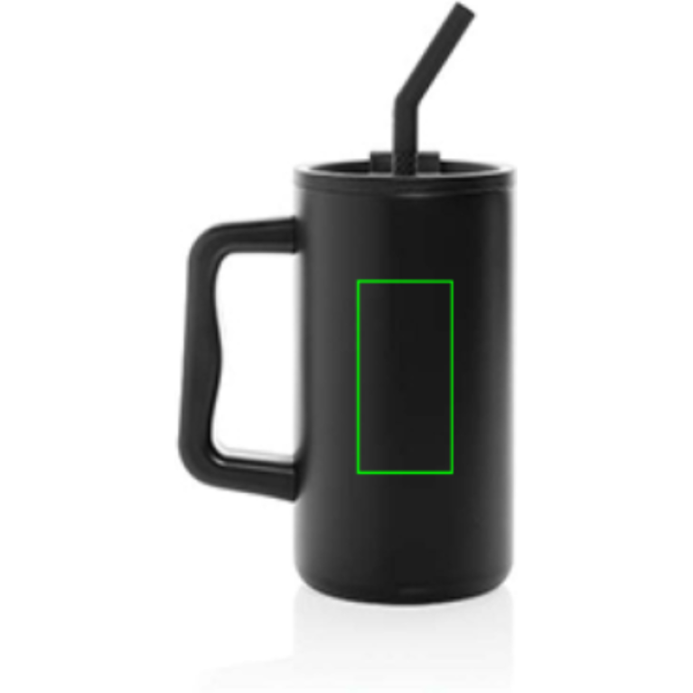 Cube RCS-certifierad kontorsmugg i återvunnet stål 800 ml.