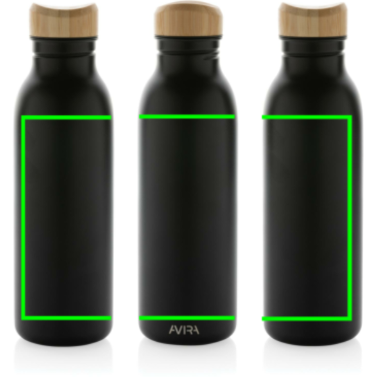 Avira Alcor RCS återvunnet stål vattenflaska 600ml